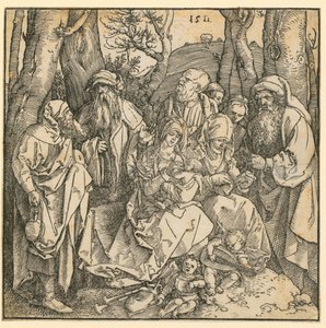 Erasmus af Rotterdam af Albrecht Dürer