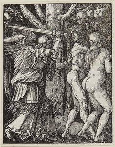 Uddrivelsen af Paradiset af Albrecht Dürer