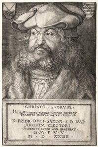 Frederik den Vise, Kurfyrste af Sachsen af Albrecht Dürer