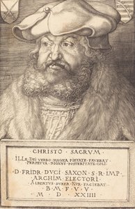 Frederik den Vise, Kurfyrste af Sachsen, 1524. af Albrecht Dürer