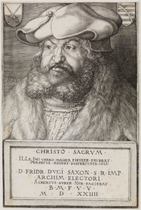 Frederik den Vise, kurfyrste af Sachsen af Albrecht Dürer
