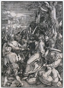 Kristi arrestation, ark 4 i serien »Den store passion« af Albrecht Dürer