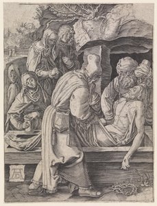 Kristi begravelse af Albrecht Dürer