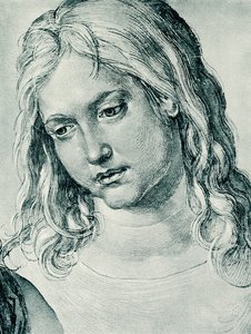 Hovedet af den tolvårige dreng Jesus af Albrecht Dürer