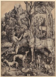 Sankt Eustachius af Albrecht Dürer