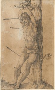 Sankt Sebastian ved træet af Albrecht Dürer