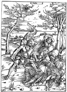 Hercules Killing the Molionides, c1496-1498, 1936 af Albrecht Dürer