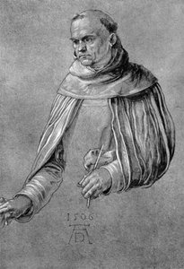 Hellige Dominikus, 1506, 1936 af Albrecht Dürer