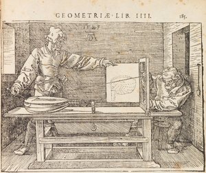 Institutionum geometricae libri quatuor, 1528 af Albrecht Dürer
