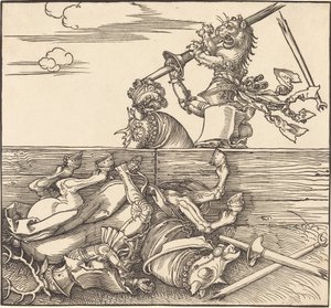 Italiensk dyst af Albrecht Dürer