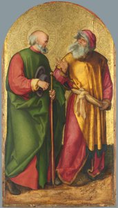 Jabach-alteret: de hellige Josef og Joakim af Albrecht Dürer