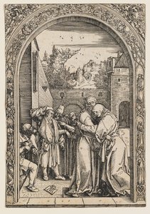 Joachim og Anna ved Den Gyldne Port af Albrecht Dürer