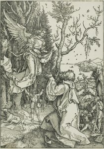 Joachim og englen, fra Jomfruens liv af Albrecht Dürer