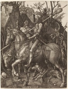 Ridder, Død og Djævel af Albrecht Dürer