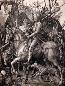 Ridder, død og djævel af Albrecht Dürer