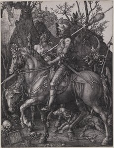 Ridder, død og djævel af Albrecht Dürer
