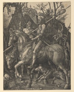 Ridder, død og djævel af Albrecht Dürer