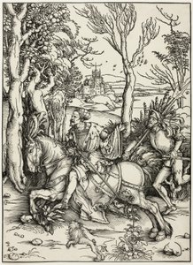 Ridder og Landsknecht af Albrecht Dürer