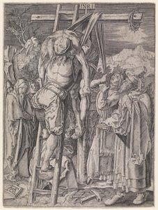 Nedtagning af Kristus fra korset af Albrecht Dürer