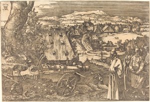 Landskab med kanonen af Albrecht Dürer
