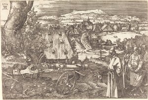 Landskab med kanonen af Albrecht Dürer