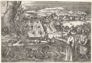 Landskab med kanonen af Albrecht Dürer