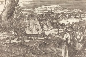 Landskab med kanonen, 1518. af Albrecht Dürer