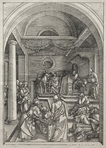 Jomfruens liv: Kristus blandt lægerne af Albrecht Dürer