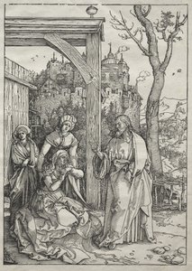 Jomfruens liv: Kristus tager afsked med sin mor af Albrecht Dürer