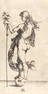 Lille formue, ca. 1496. af Albrecht Dürer