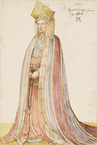 Livonian Lady, 1521. af Albrecht Dürer