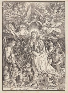 Madonna Queen of Angels af Albrecht Dürer