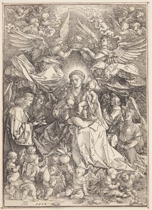 Madonna Queen of Angels af Albrecht Dürer