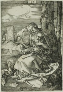 Madonna med pæren af Albrecht Dürer