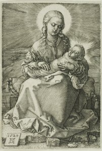 Madonna med det svøbte spædbarn af Albrecht Dürer