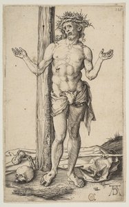 Sorgernes mand med udstrakte arme, ca. 1500. af Albrecht Dürer