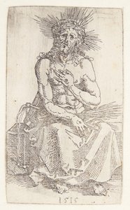 Sorgernes mand, siddende af Albrecht Dürer