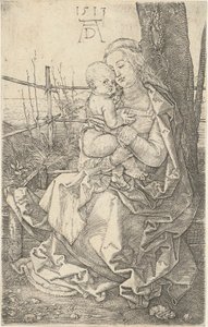 Maria med barnet ved træet af Albrecht Dürer