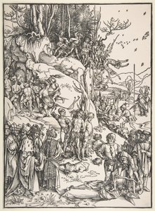 De ti tusinds martyrium.n.d. af Albrecht Dürer