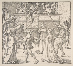 Maskeradedans med fakler, 1922. af Albrecht Dürer