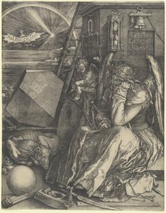 Melancolia I af Albrecht Dürer