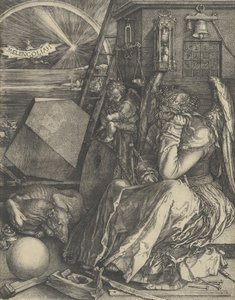 Melancolia I, 1514. af Albrecht Dürer