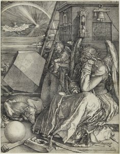 Melancolia I, 1514. af Albrecht Dürer