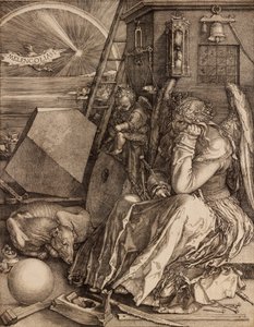 Melencolia I, 1514 af Albrecht Dürer