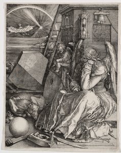 Melencolia I, 1514. af Albrecht Dürer