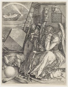 Melencolia I, 1514 af Albrecht Dürer