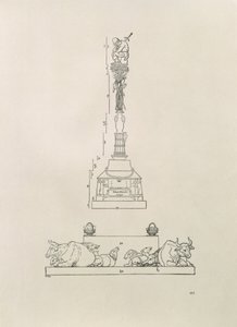 Monument til minde om sejren over bønderne, fra 