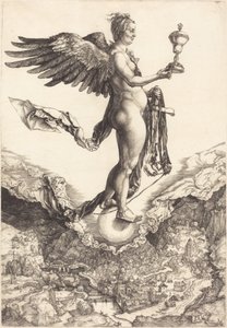 Nemesis (Den store formue) af Albrecht Dürer