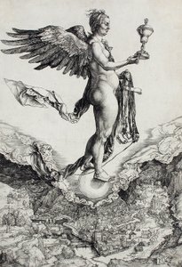 Nemesis (Den store lykke) af Albrecht Dürer