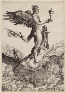 Nemesis (Den store lykke) af Albrecht Dürer